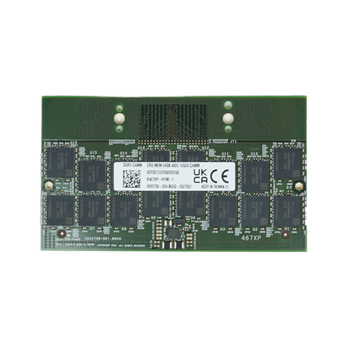 64GB DDR5 CAMM PC5-4800 16GX8 RAM Memory (999578-004)