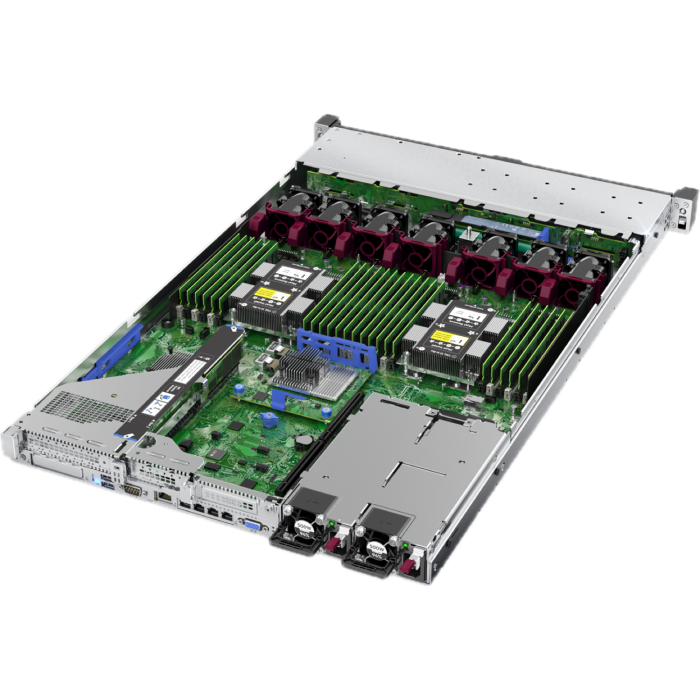 HPE ProLiant DL360 Gen10 internal rear