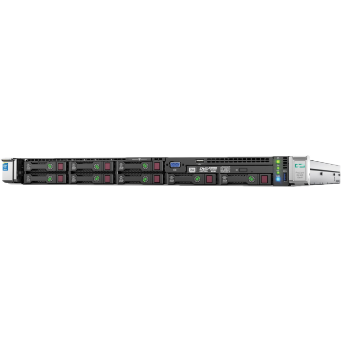 HP DL360 Gen9 8SFF 2x Xeon E5-2680 v3 12C 2.5GHz 32GB DDR4 RAM 4x Caddies
