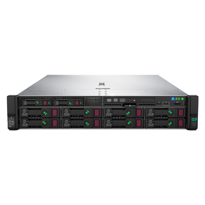 HPE DL380 Gen10 8xLFF+4xSFF 0xHS P816i-a 4xFH+2xM.2 Riser NoFLR NoOnboardNIC NoPSU  P19717-B21