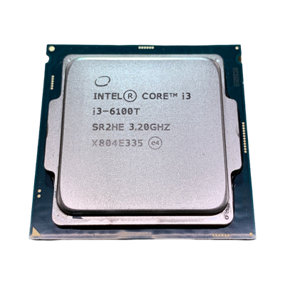 Intel Core i3-6100T 2 Cores 3.20GHz 35W 3MB Cache SR2HE
